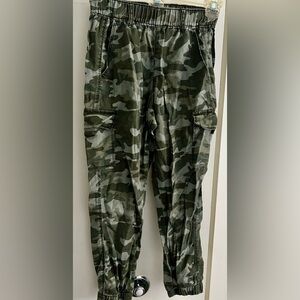 Camouflage kids pants